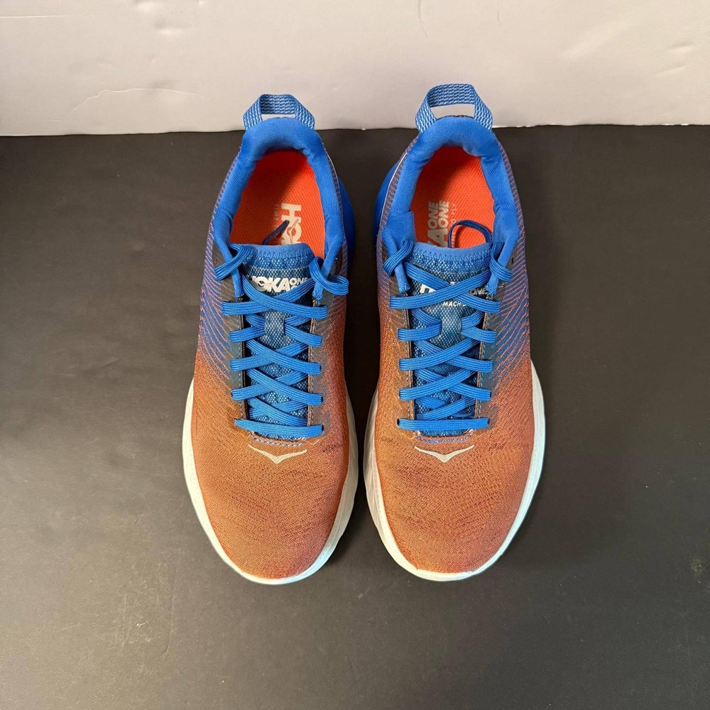 Hoka One One Mach 3 Mens 8.5 Running Shoes Orange Blue 1106479 PROFLY Sneakers - Picture 16 of 16